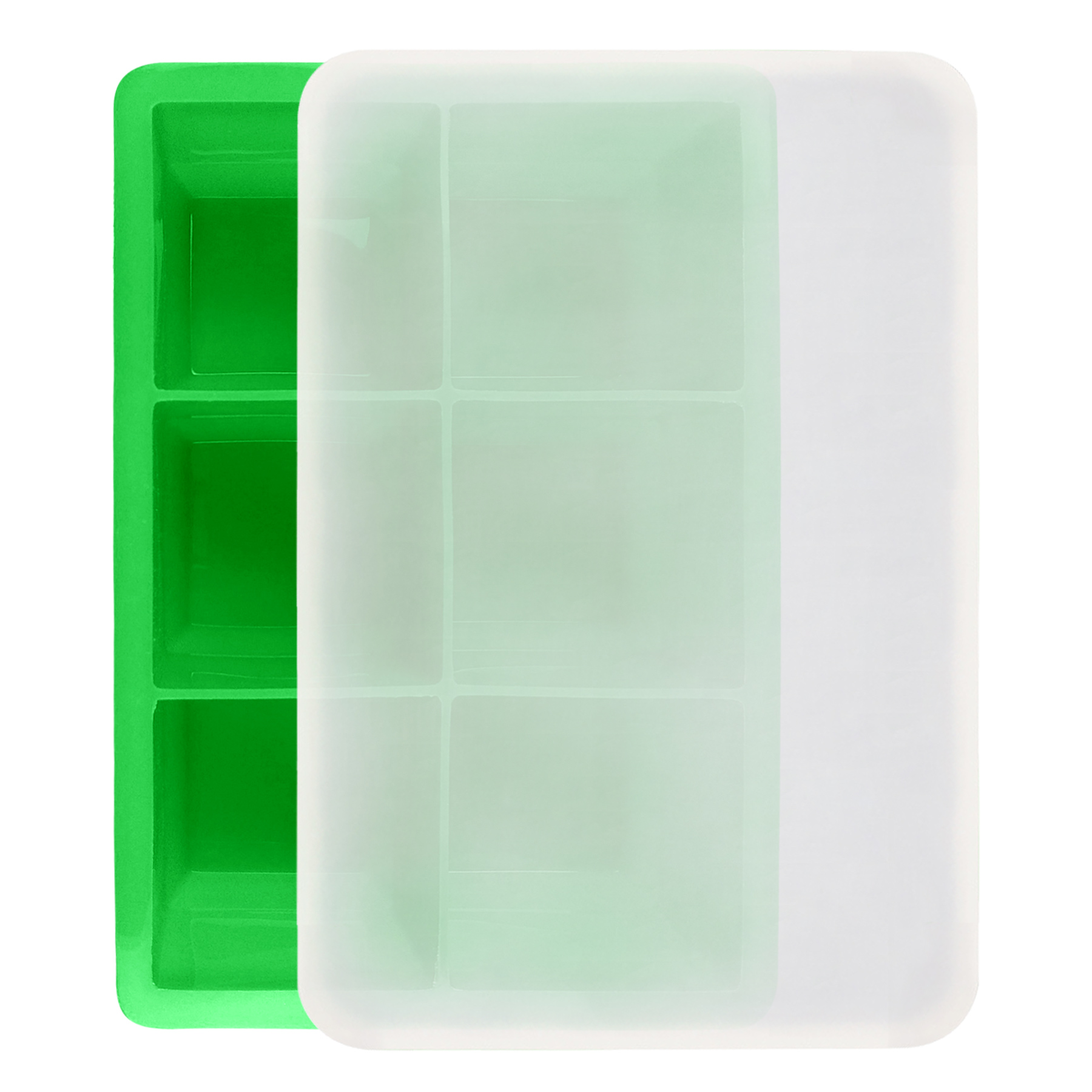 FlyFlyPromos - 6 Flexible Silicone Ice Cube Trays Image 10 - Promotional Product